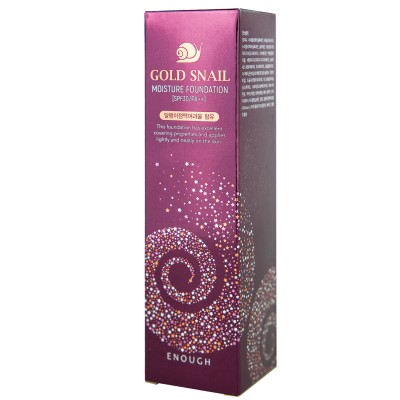 Тональный крем Enough Gold Snail Moisture Foundation SPF 30 №13