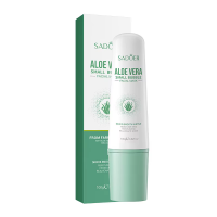 Глиняно-пузырьковая маска для лица SADOER Aloe Vera Small Bubble для очищения и сужения пор 100 г