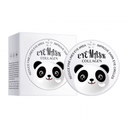 Гідрогелеві патчі під очі SADOER Panda Collagen з колагеном, розгладжуючі зморшки 60 шт