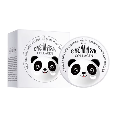 Гідрогелеві патчі під очі SADOER Panda Collagen з колагеном, розгладжуючі зморшки 60 шт