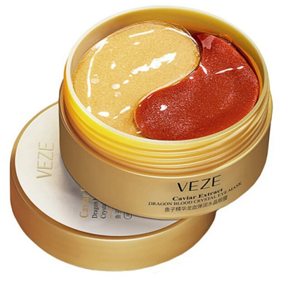 Гидрогелевые патчи под глаза Veze Caviar Extract Dragon Blood 60 шт