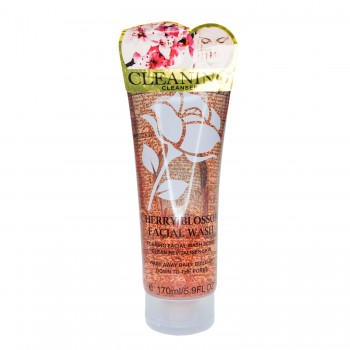 Гель-скраб для вмивання Wokali Cherry Blossom Foaming Facial Wash Scrub WKL589 170 мл