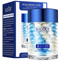 Крем для шкіри навколо очей SADOER HA+B5 з гіалуроновою кислотою зволожуючий, відновлючий 60 г (SD51759)