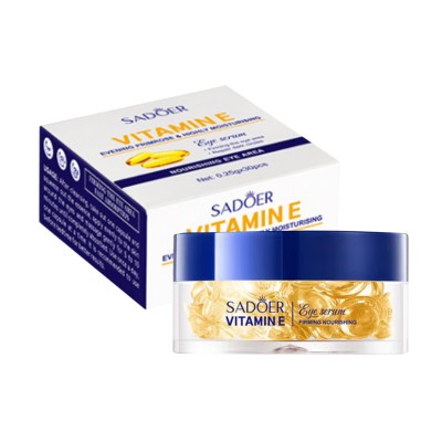 Сироватка для шкіри навколо очей у капсулах SADOER Vitamin E інтенсивний догляд (0,25 г*30 шт) (SD00515)