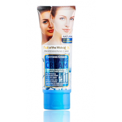 Крем для делікатного відбілювання Wokali Ampoules Moisturizing Whitening Cream із зволожуючим ефектом WKL529 100 мл
