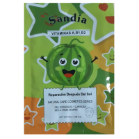 Маска для обличчя Bioska Sandia з вітаміном А В1 В2 після засмаги 25 мл