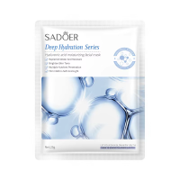 Тканинна маска для обличчя SADOER Hyaluronic Acid інтенсивне зволоження 25 г