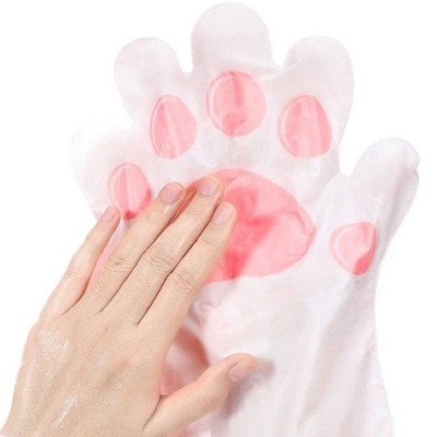 Маска-рукавички для рук SADOER Cat Paw освітлювальна, живильна 35 г