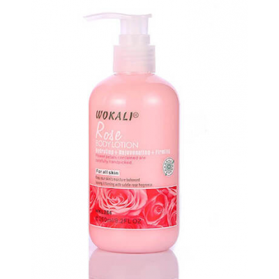 Увлажняющий лосьон для тела Wokali Rose Body Lotion с омолаживающим и укрепляющим эффектом WKL264 260 мл