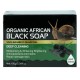 Мыло ручной работы Wokali Organic African Black Soap с муцином улитки и бамбукового угля 100 г