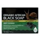 Мыло ручной работы Wokali Organic African Black Soap с муцином улитки и бамбукового угля 100 г