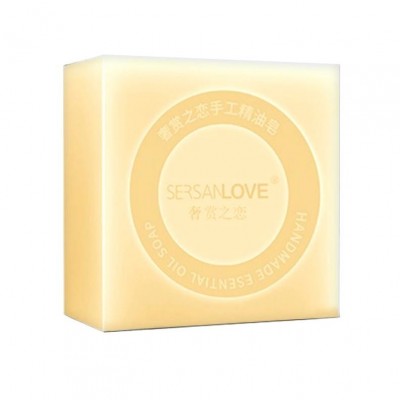 Мыло ручной работы SERSANLOVE Goats Milk Essential Oil Soap с эфирным маслом козьего молока 100 г