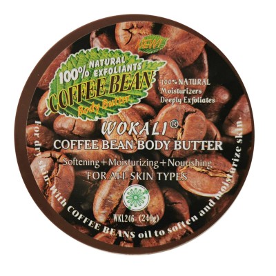 Крем для тела на основе масла Wokali Coffee Bean Body Butter WKL246