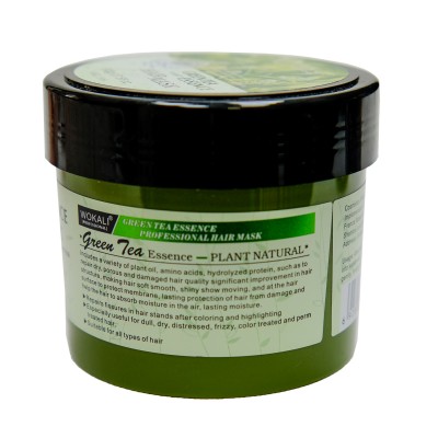 Маска для волос Wokali Natural Organic Green Tea Essence Hair Mask WKL198 500 г