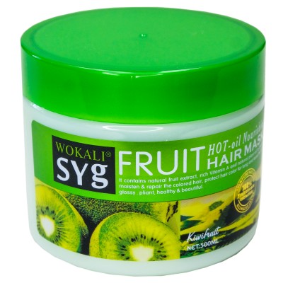 Маска для волос Wokali Fruit Hair Mask Kiwifruit глубокое питание WKL124 500 мл