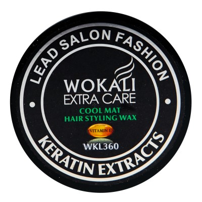 Воск для волос Wokali Prof Salon Keratin Hair Wax матовый WKL360 150 мл