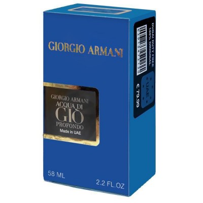 Giorgio Armani Acqua di Gio Profondo Perfume Newly мужской 58 мл