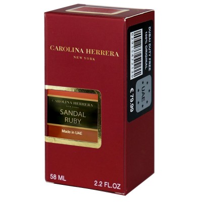 Carolina Herrera Sandal Ruby Perfume Newly унисекс 58 мл