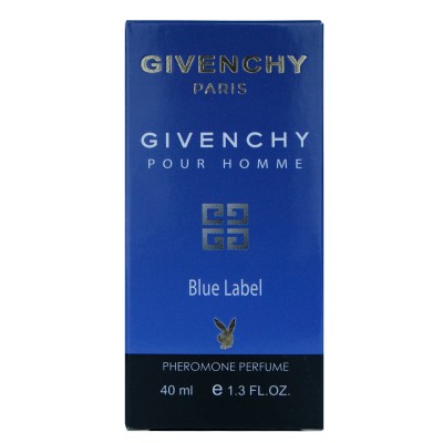 Givenchy Pour Homme Blue Label Pheromone Parfum мужской 40 мл