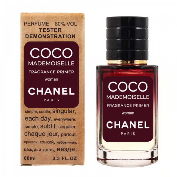 「赤ちゃん猿」CHANEL COCO MADEMOISELLE 50ml Chanel Coco Mademoiselle Fragrance Primer ТЕСТЕР LUX жіночий 60 мл