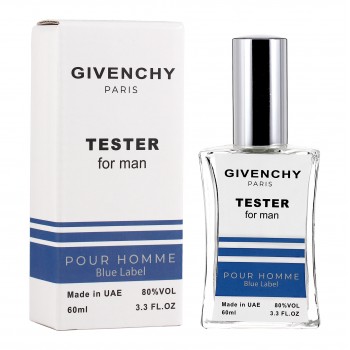 Givenchy Pour Homme Blue Label ТЕСТЕР NEW мужской 60 мл