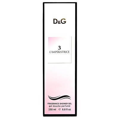 Парфумований гель для душу Dolce&Gabbana 3 L`Imperatrice Exclusive EURO 250 мл