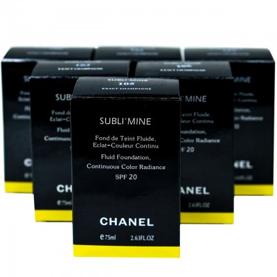 Тональный крем Chanel Sublimine Fond de Teint Fluide SPF 20 ПАЛИТРА