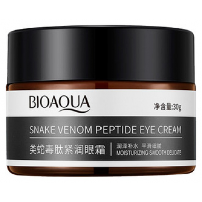 Крем для кожи вокруг глаз BIOAQUA Snake Venom Peptide Eye Cream с пептидом змеиного яда 30 мл