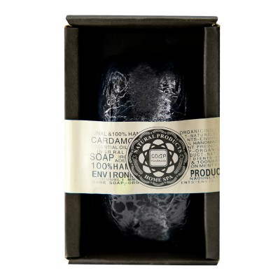 Мило ручної роботи Charcoal Natural Product Home Spa з ефірною олією та вітаміном Е 150 г