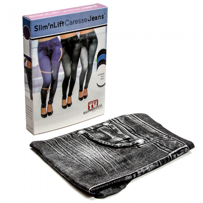 Получить Подростковые лосины корректирующие Slim`n Lift Caresse Jeans Grey  размер L-XL по оптовой цене, а так же другие продукты бренда с доставкой по  всей Украине