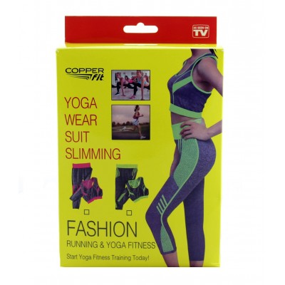 Костюм для заняття спортом Copper Fit Yoga Wear Suit Slimming №2