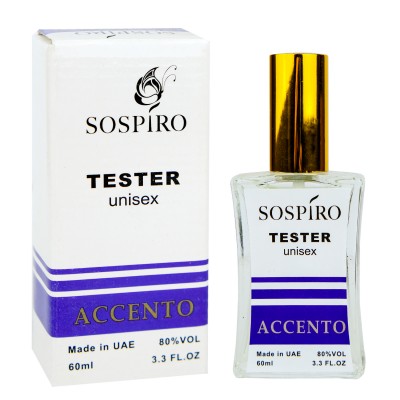 Sospiro Perfumes Accento ТЕСТЕР NEW унісекс 60 мл