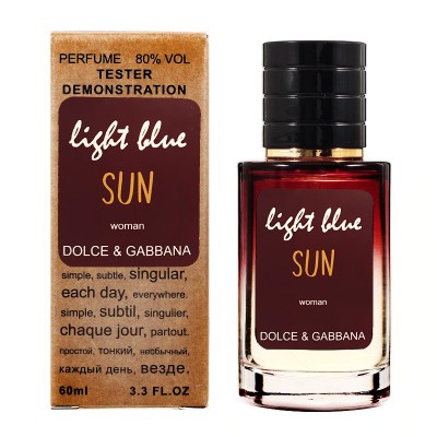 Dolce&Gabbana Light Blue Sun ТЕСТЕР LUX жіночий 60 мл