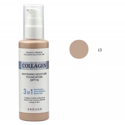 Тональный крем Collagen Enough 3 в 1 (Тон № 13)  Уценка