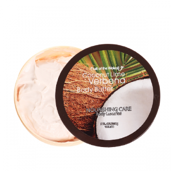 Крем для тела на основе масла Wokali Coconut Lime Verbena Body Butter WKL108
