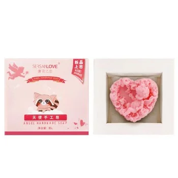 Мыло ручной работы SERSANLOVE Angel Handmade Soap с экстрактом розы 85 г