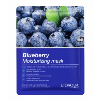 Маска для лица BIOAQUA Blueberry Moisturizing Mask с экстрактом черники увлажняющая 25 г