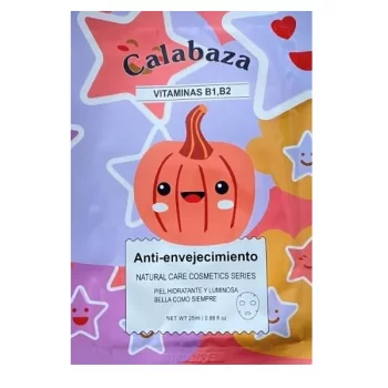 Маска для лица Bioska Calabaza с витамином B1 B2 антивозрастная 25 мл