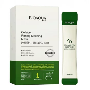 Набор ночных масок BIOAQUA Collagen Firming Sleeping Mask с коллагеном (4мл*20шт)