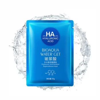 Тканевая маска для лица BIOAQUA HA Hyaluronic Acid Water Get с гиалуроновой кислотой 30 г