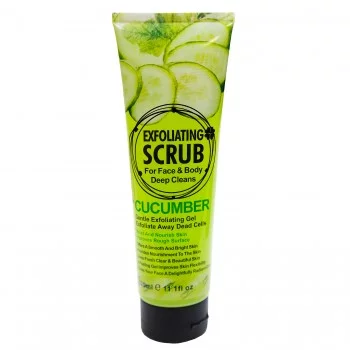 Cкраб для лица и тела Wokali Cucumber Face and Body Exfoliating Scrub WKL578 320 мл