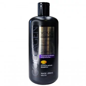 Шампунь для волос Wokali Collagen Ultimate Repair Shampoo против выпадения WKL330 550 мл