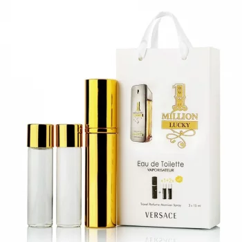 Парфюм мужской Paco Rabanne 1 Million Lucky с феромонами 3х15 мл