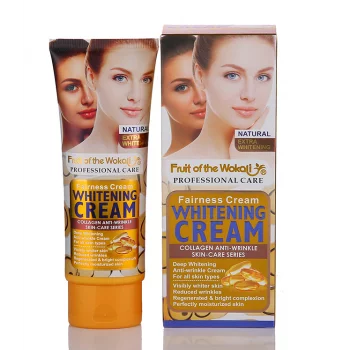 Крем для деликатного отбеливания Wokali Collagen Anti-Wrinkle Whitening Cream с разглаживающим эффектом WKL530 100 мл