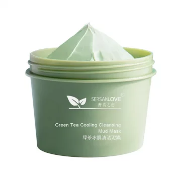 Грязевая маска для лица SERSANLOVE Green Tea Cooling Cleansing Mud Mask с зеленым чаем 100 гр