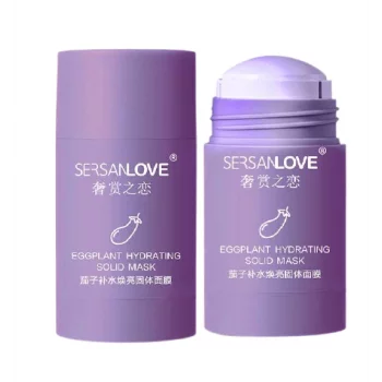 Маска для лица SERSANLOVE Eggplant Solid Mask с экстрактом баклажана 40 гр