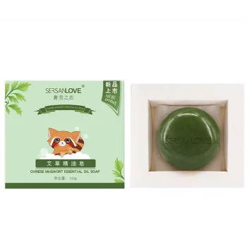 Мыло SERSANLOVE Chinese Mugwort Essential Oil Soap с эфирным маслом полыни 100 гр