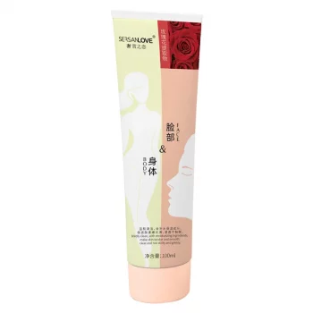 Пилинг-скатка для лица и тела SERSANLOVE Rose Mild Keratinizing Gel с розой 100 мл