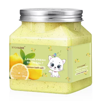 Скраб для тела SERSANLOVE Lemon Fresh Bath Salt с экстрактом лимона 500 мл