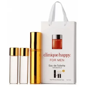 Парфюм мужской Clinique Happy for Men с феромонами 3х15 мл